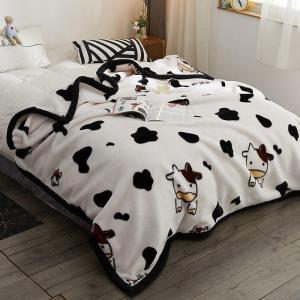 Selimut Bulu Halus Ukuran 150x200 Motif Kucing Garis Dewasa Terlaris Murah Berkualitas