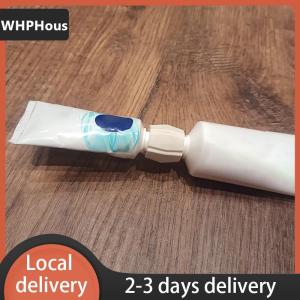 [COD] WHPHous Ship within 24 hours 2pcs Summer Travel Picnic Toothpaste Refill Adapter Toothbrush Tube Converter Practical Bathroom Accessories