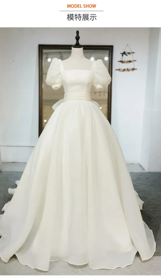 Những mẫu váy cưới nhẹ nhàng và tinh tế cho cô dâu trong ngày cưới Bống  Maxishop