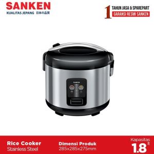 Sanken Rice Cooker / Magic Com 1.8 Liter 3 in 1 - SJ1999 - FREE ONGKIR Jabodetabek