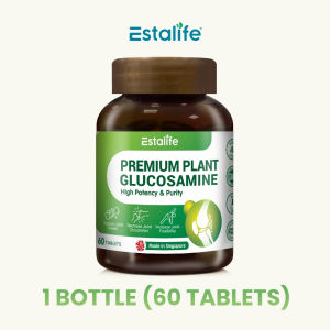 Estalife Premium Plant Glucosamine Vegetarian 1500MG | Sulfate | Joint Pain | 素 植物 葡萄糖胺 | 60 Tablets