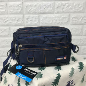 WB-010 Oxford Cloth Multi Compartment Shoulder Bag Messenger Casual Waist Bag