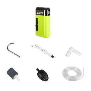 Xách tay USB cho cảm ứng thông minh đèn led cá cho tank Aerator Bubbler bơm oxy đồ tạo bong bóng nước Aerator yên tĩnh ai