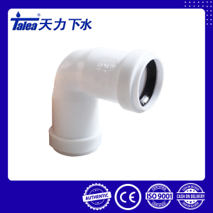 Talea Plastic Pipe Right Angle Adapter – Durable Drainage Fitting (QS513C001)