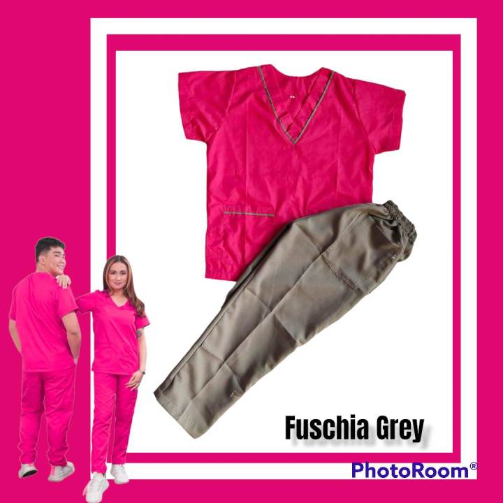 Best Quality Scrub Suit Tetoron Fabric Unisex Lazada Ph 3423