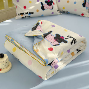 Abraca Dabra ผ้าห่มผ้าฝ้ายถั่วเหลืองนุ่มใหม่ล่าสุดระบายอากาศได้ 5 ฟุต / 6.5 ฟุต