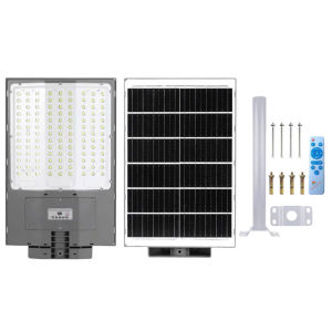 Đèn Đường Năng Lượng Mặt Trời 800W - 1000w chống nước ip67  led 5054 gương cầu ( thế hệ mới )