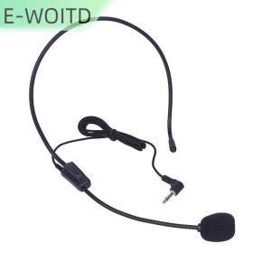 【E-WOITD】 หูฟังไมโครโฟนแบบมีสายอุปกรณ์เสริมแบบทำมือลำโพงสำหรับการสอนและการสอนหูฟัง