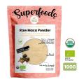 Nature's Superfoods Organic Raw Maca Root Powder (Peruvian Ginseng) - Balance Hormones Energizing. 