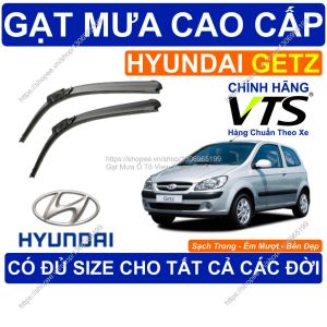 Gạt Mưa Kính Lái Hyundai Getz Cặp Gạt Mưa Kính Lái Cho Các Dòng Xe Hyundai Getz Có Đủ Size Cho Các Đời Xe Hyundai Getz
