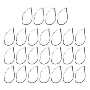 25Pcs Weedless Wacky Rigs Hook Anti Hanging Bottom Mouthguard Fishes Hook Long Neck Hook Fishings Accessories Easy to Us