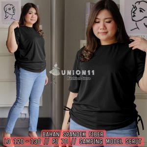 UNION11 - ATASAN JUMBO WANITA LD 120 / BAJU JUMBO WANITA / BAJU KERJA WANITA BIGSIZE / BLOUSE JUMBO WANITA / ATASAN JUMBO XXXL WANITA VISTA