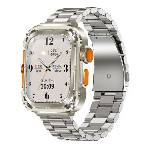 Smart Watch Bluetooth Call NFC With Gesture Function Compass Heart Rate Blood Pressure Monitoring Outdoor Sport Fitness Tracker Smartwatch Three Watch Straps Watches for Men Women