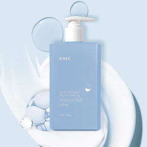 KOEC Squalane HA Body Lotion 300g Moisturizing whole body moisturizing cream in English