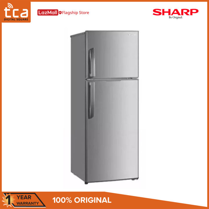 Sharp SJ-UL70AS-SL Two Door Direct Cool 6.6 cu. ft. Refrigerator [ TCA ...