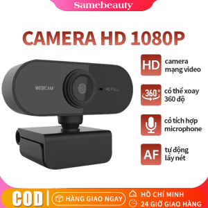 Webcam máy tính có mic full hd 1080p full box siêu nét dùng cho pc laptop- Thu hình cho máy tính pc TV để bàn - Rõ nét - Chân thực