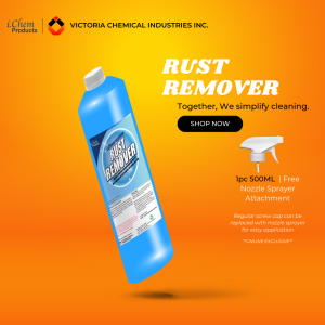 ICHEM PRODUCT RUST REMOVER (RUST STAIN REMOVER RUST CLEANER ANTI-RUST)