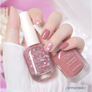 Nail Polish Water-Based No-Bake Tear-Off Long Lasting Quick Dry Nail Polish Set COD