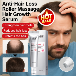 【Anti-Hair Loss】Roller Massage Hair Growth Serum Reducing Hair Loss Ginger Treatment Hair Loss Conditioner Nourishing Scalp Healthy Hair Growth Roll-on Essence Hair Tonic Booster