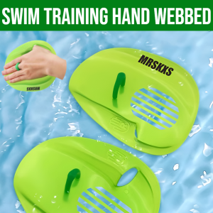 Swimming Hand Paddles Aid Material New Pc Material Swimming Training Hand Webbed Swimming Strokes Practice Hand Girdles Correction Adult And Children Trainning
