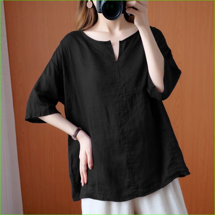 Rulfepy%20ZANZEA%20Purple%20Top%20for%20Women%20Ladies%20Casual%20Loose%20Kaftan%20Tops%20T%20Shirt%20O%20Neck%20Womens%20Solid%20Plain%20Blouse%207.9v%20-%20Image%206