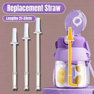 Onisa Soft Silicone Straw Universal Replacement Straw for Pot Belly Water Bottles 21–33cm Reusable 1Pc