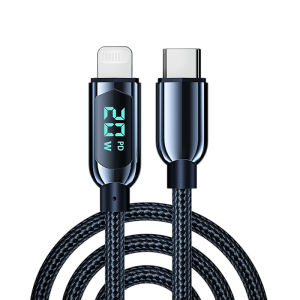 100w Double c Digital display data cable for fast charging usb Applicable to 17 Android phone and laptop charging cable type-c