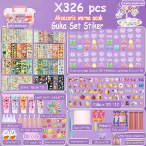 COD 970 Pcs Diy Squishy Kit /Squishy Maker Set /Paket bahan DIY segel lilin /DIY Gantungan Kunci /Jelly Wax Fire Paint Sealing Wax Set /Set mainan Gantungan Kunci