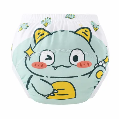 [SG Ready Stock] Baby Toilet Training Pants Cotton Summer Breathable Kids Potty Training Pants Rewashable Diapers