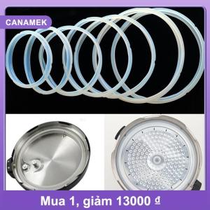 【CANAMEK】 18 20 22 24cm Silicone cao su Gasket nồi nắp niêm phong Vòng Nồi áp suất điện thay thế cho 2-6l nồi miếng đệm