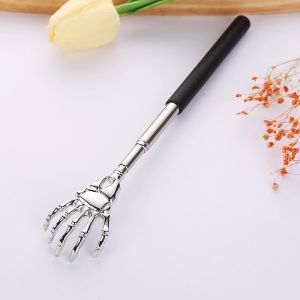 Nurm Telescopic Metal Back Scratcher Adjustable Portable Back Itching Claw Scratcher Hand Massager 1Pc
