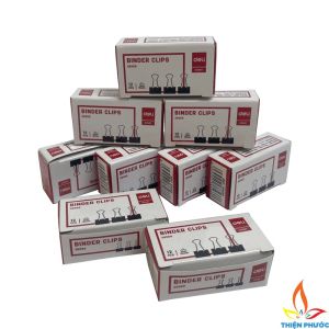 Kẹp bướm giấy Deli 32mm nhỏ mini nhiều kích cỡ để bàn THIỆN PHƯỚC
