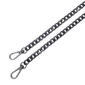 2024 Stainless Chain Bag Strap Women Bags Shoulder Strap Replacement Crossbody Alloy Chain Strap Bag Accessories 120cm