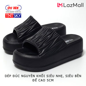 Dép đúc liền khối siêu nhẹ đế cao 5cm DUWA - Hàng chính hãng - LD289