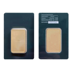 【discount store】High Quality Gold plated Bar Brass Bullion Bar Non-Magnetic Maple Leaf etc. Metal Ingot Metal Crafts Different Serial Number