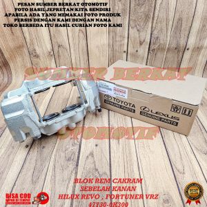 KALIPER BLOK REM CAKRAM KANAN RH TOYOTA HILUX REVO FORTUNER VRZ 47730-0K300