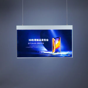lightbox ceiling led backlit poster advertising display light box hanging lightbox