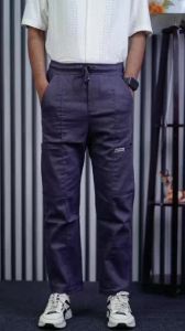 MM- Celana Cargo Gaya Amerika dengan Pocket Tersembunyi Celana Kasual Trendy dan Serbaguna untuk Penggunaan Harian