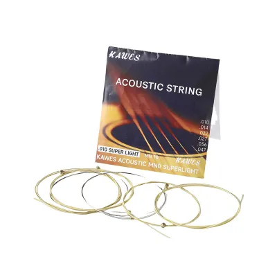 6pcs Acoustic Guitar Strings 012 Guitar Strings Classical Classic Steel Wire Classic Acoustic Folk Guitar Parts Accessories