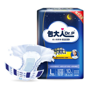 OXO Dr.P Night Diapers Basic Old Men and Women Maternity Universal Baby Diapers L Code 10 Piece