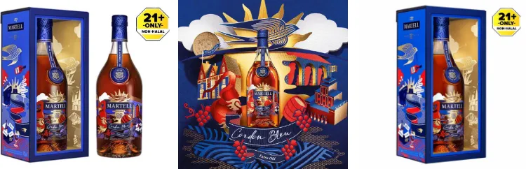 MARTELL CORDON BLEU LIMITED EDITION 2022 700ML X.O. Cognac 700Ml