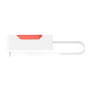 ฮับพัดลม Pwms 5พอร์ต12V ปรับความเร็ว4Pin Satas แหล่งจ่ายไฟกลับออกแบบสำหรับ PC สร้างอุปกรณ์ยึด Casing PC ที่มั่นคง