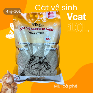(Bao lớn) VCAT CÁT VỆ SINH CHO MÈO Cát Than hoạt tính khử mùi