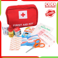 COD - P3K Tas Merah / Kotak P3K Lengkap Dengan Isi / P3K Onemed First Aid / Paket Tas P3K Lengkap dengan Isinya 13in1 Portable Outdoor First Aid Kit 13 in 1 Emergency Kits Alat Pertolongan Pertama Untuk Darurat Praktis Mudah Dibawa. 