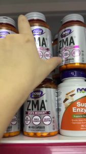 NOW Sports ZMA - Bổ Sung Kẽm Magie Vitamin B6 Hỗ Trợ Phục Hồi Sau Tập & Sức Khỏe Cơ Bắp - giúp hỗ trợ cân bằng điện giải chuyển hóa năng lượng duy trì chức năng thần kinh – cơ bình thường và góp phần bổ sung lượng khoáng chất có thể hao hụt sau quá trì