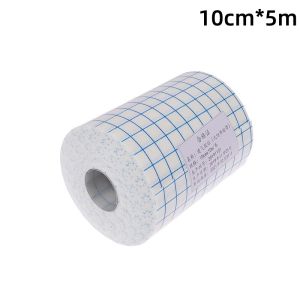 1Roll 8 Size AdhesiveNon-woven Tape Adhesive Breathable Patches Bandage First Aid Hypoallergenic Wound Dressing Fixation Tape