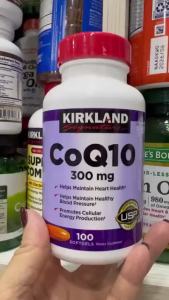 วันที่ 2026 ตุลาคม การสนับสนุนระบบหัวใจและหลอดเลือด Kirkland Signature CoQ10 300mg 100 เม็ดจากสหรัฐอเมริกา