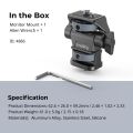 SmallRig Monitor Mount Giá Đỡ Màn Hình Camera Điều Chỉnh Được 360° Xoay và 180° Nghiêng với Ốc Vít 1/4"- 20 cho Màn Hình Ninja V và V+ 4886. 