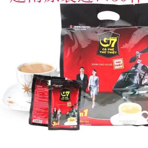 Imported from Vietnam G7 Instant Coffee 50 Small bag of three-in-one coffee powder 800G Manufacturer Wholesale Dropshipping