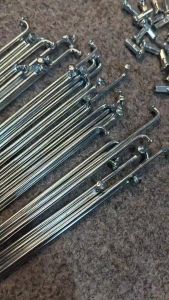 Bộ Căm – Nan Hoa – Đũa Trước Sau Xe Đạp Dài 27.5cm